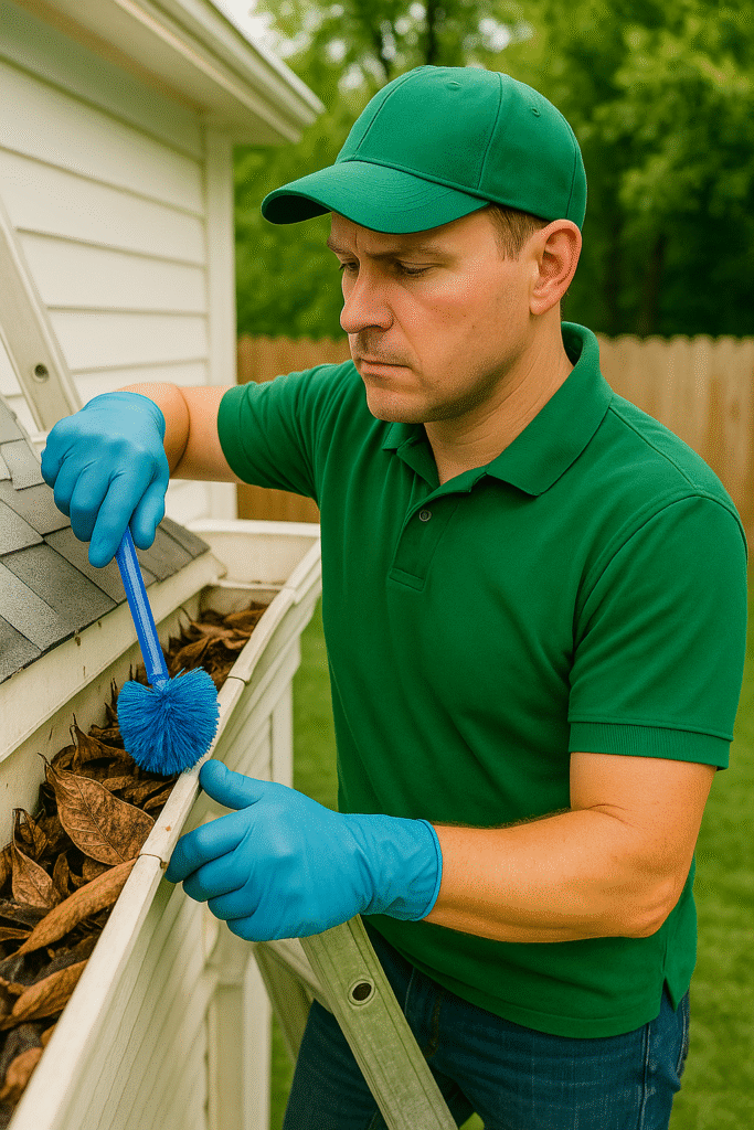 gutter cleaning services rochester ny residential and commercial maintenance